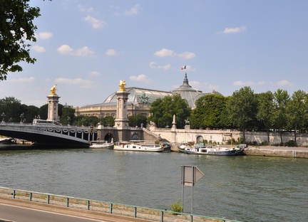 Grand Palais and Pont Alexandre-IIIa